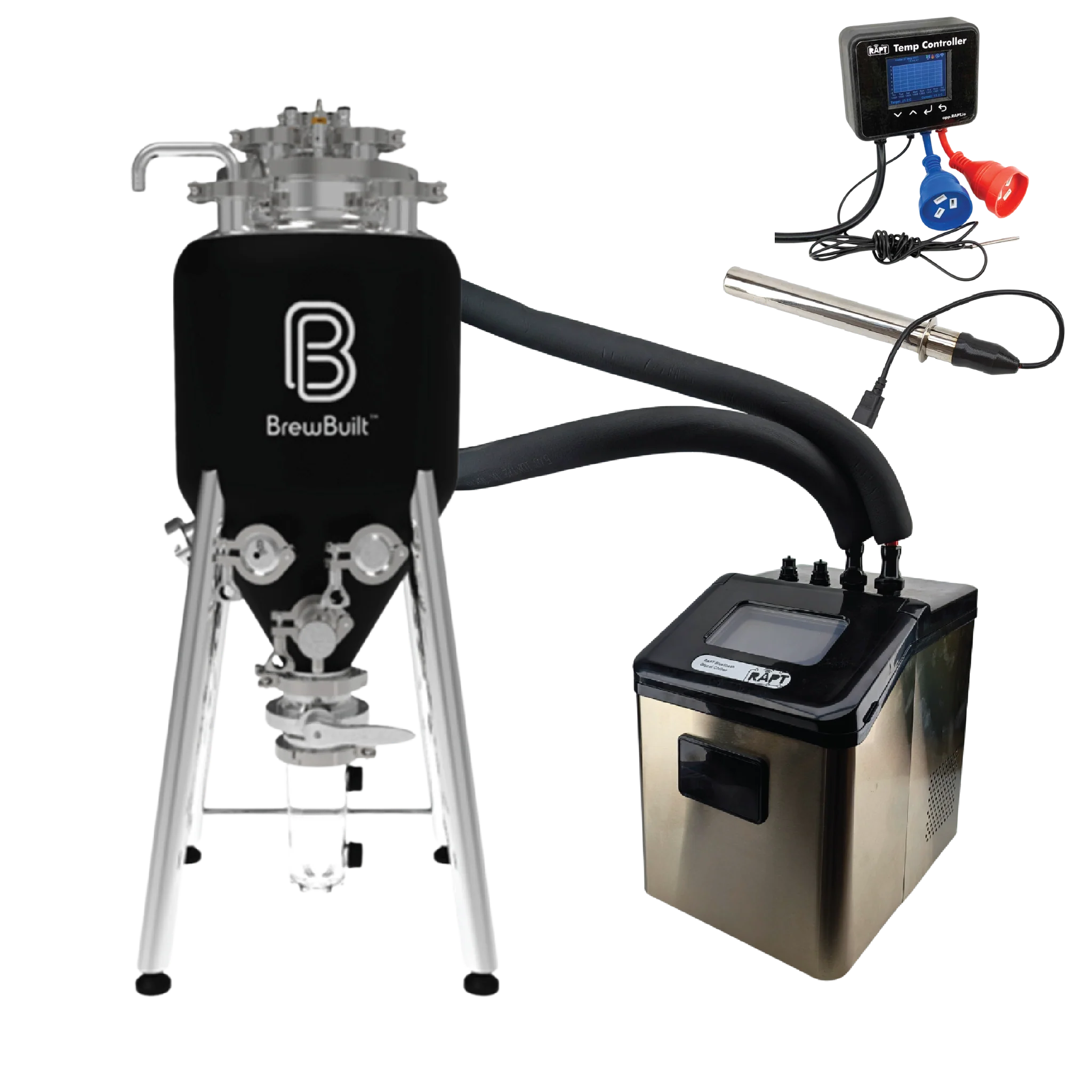 RAPT Glycol Chiller & BrewBuilt X3 Uni Conical Fermenter Combo - Image 4