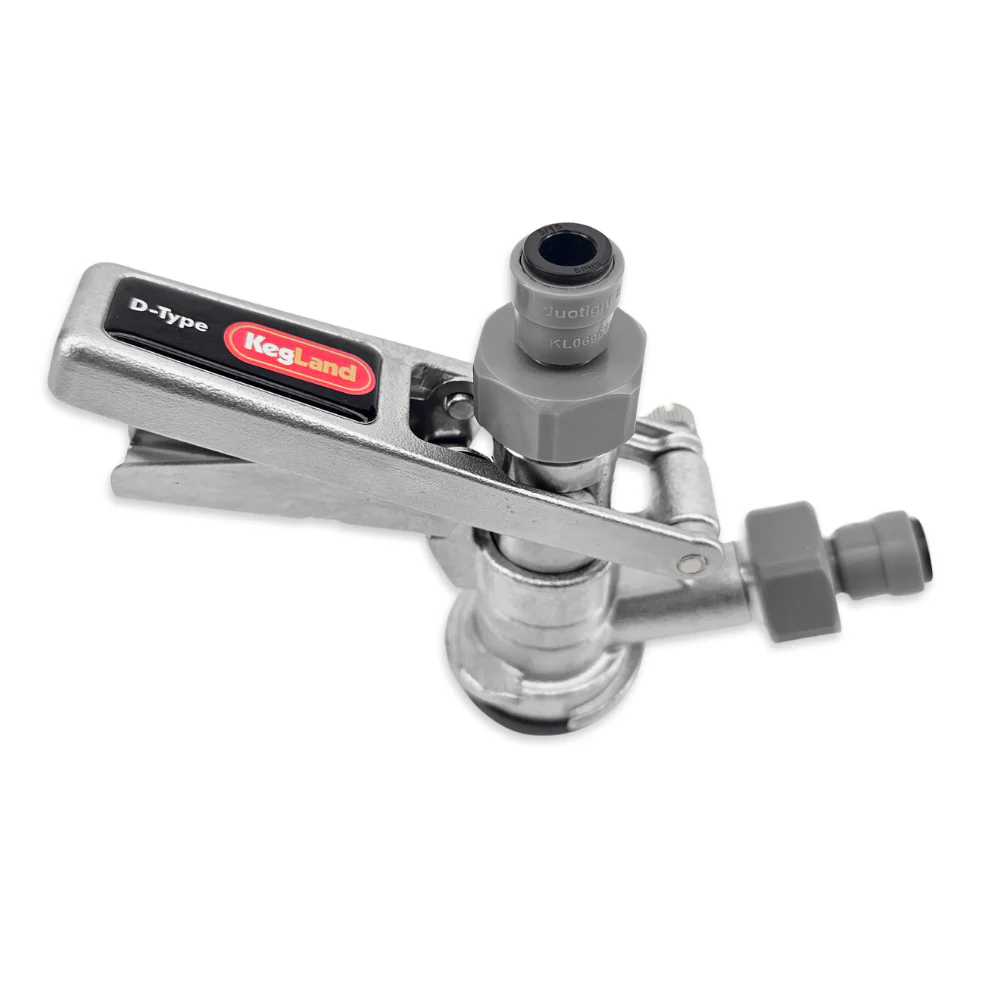 S-Type Keg Coupler All-SS with 8mm duotight Push-Fit - Image 4