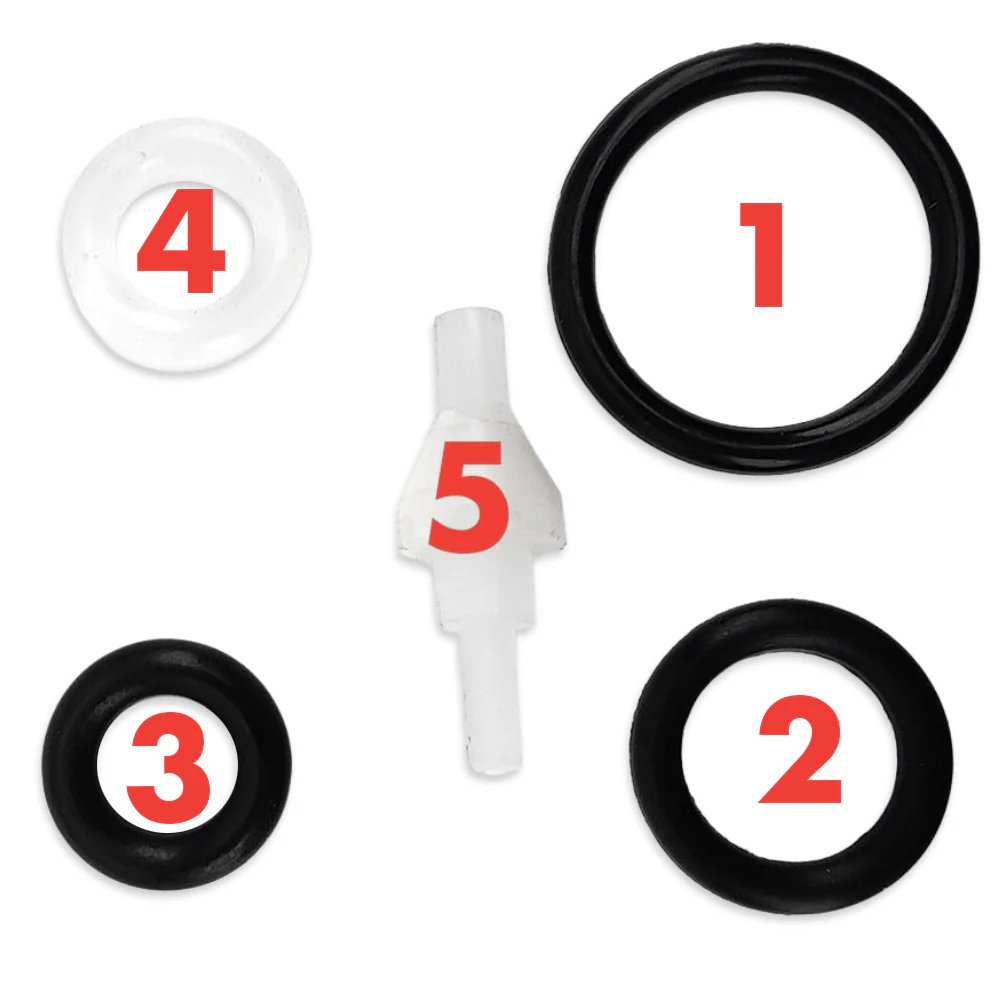 Replacement Seal Kit - duotight 8mm (5/16') FC Ball lock disconnect - Image 3