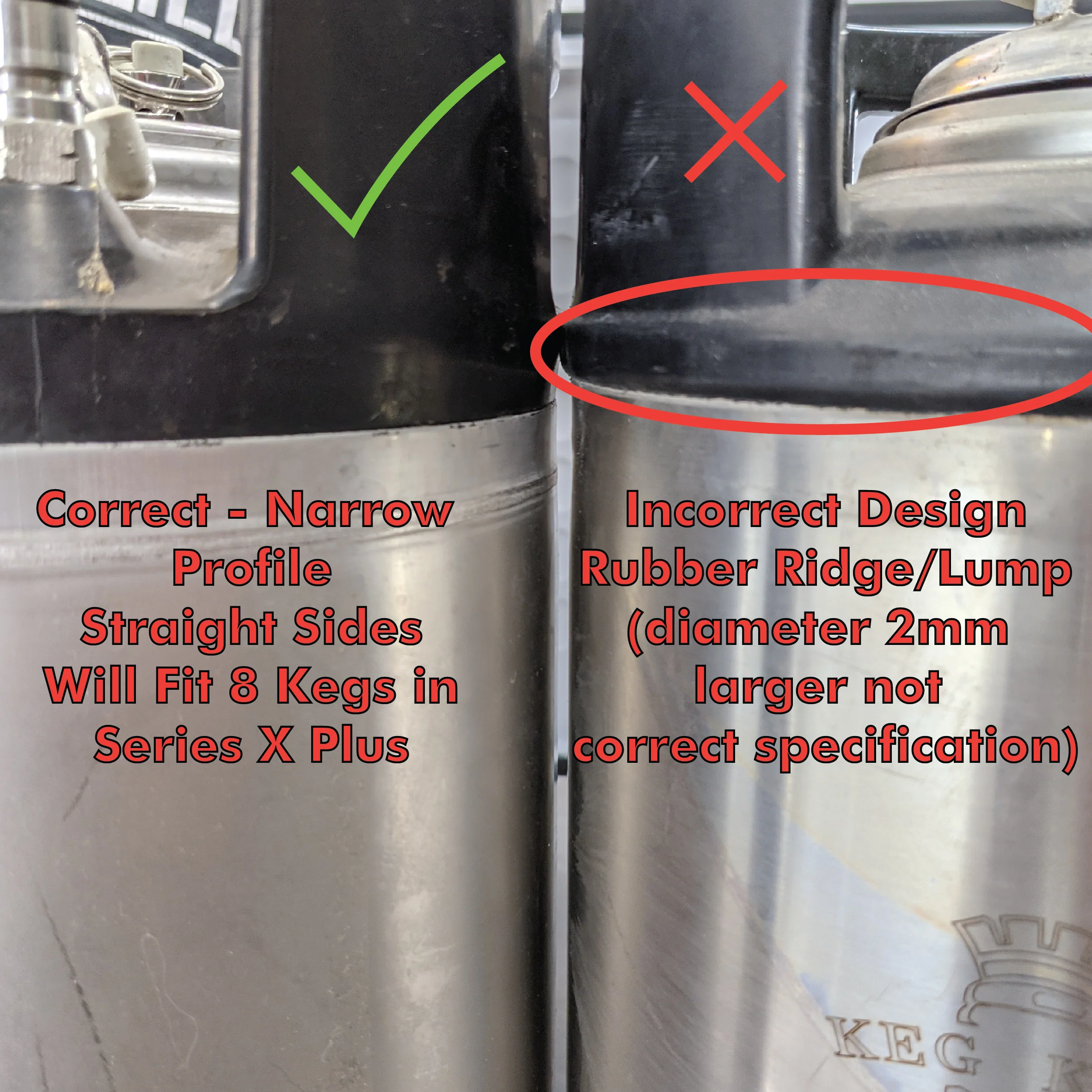 KegLand Series X Plus Kegerator Brewery Made Kit - Image 3