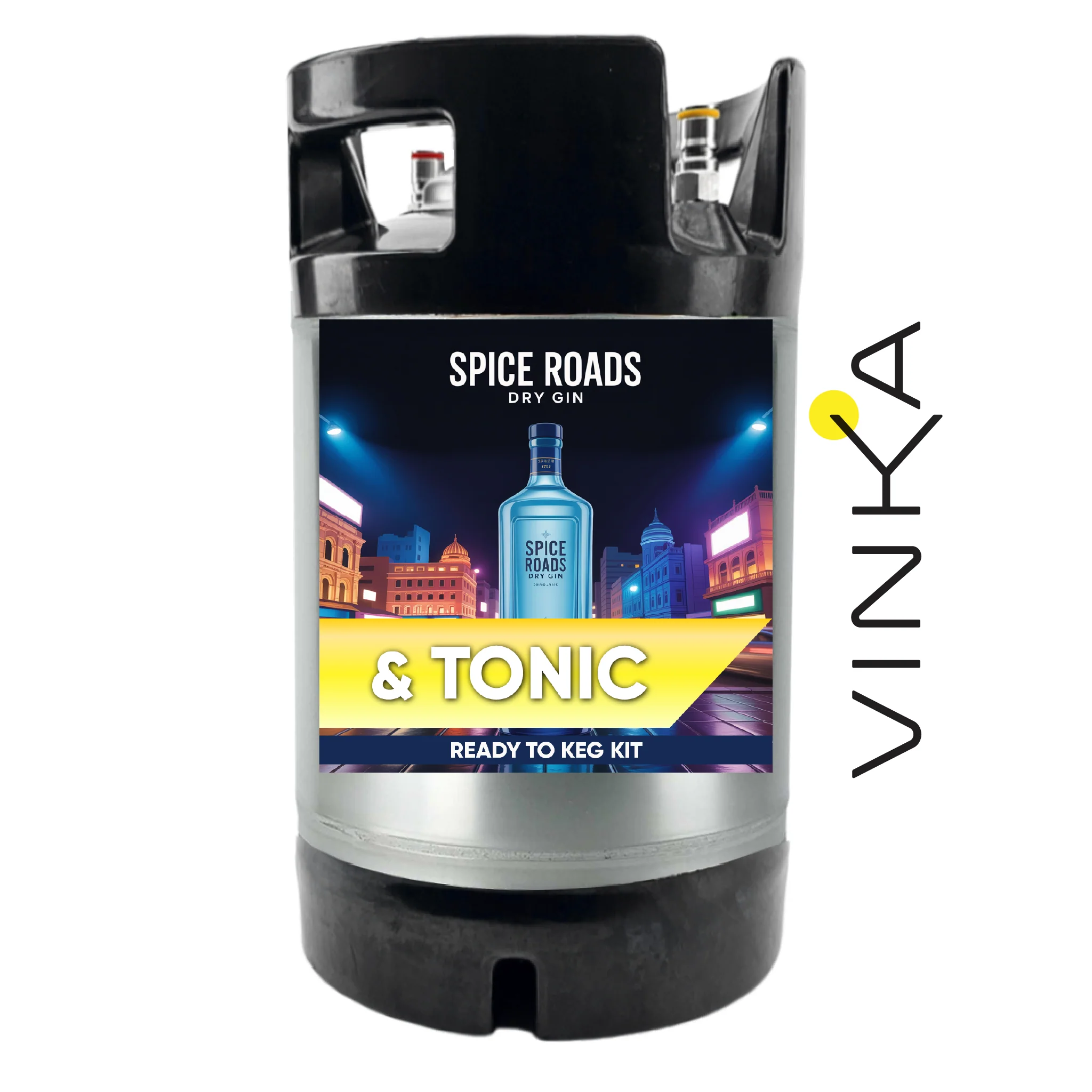 Spice Roads Dry Gin and Tonic - Ready to Keg Kit - Image 4