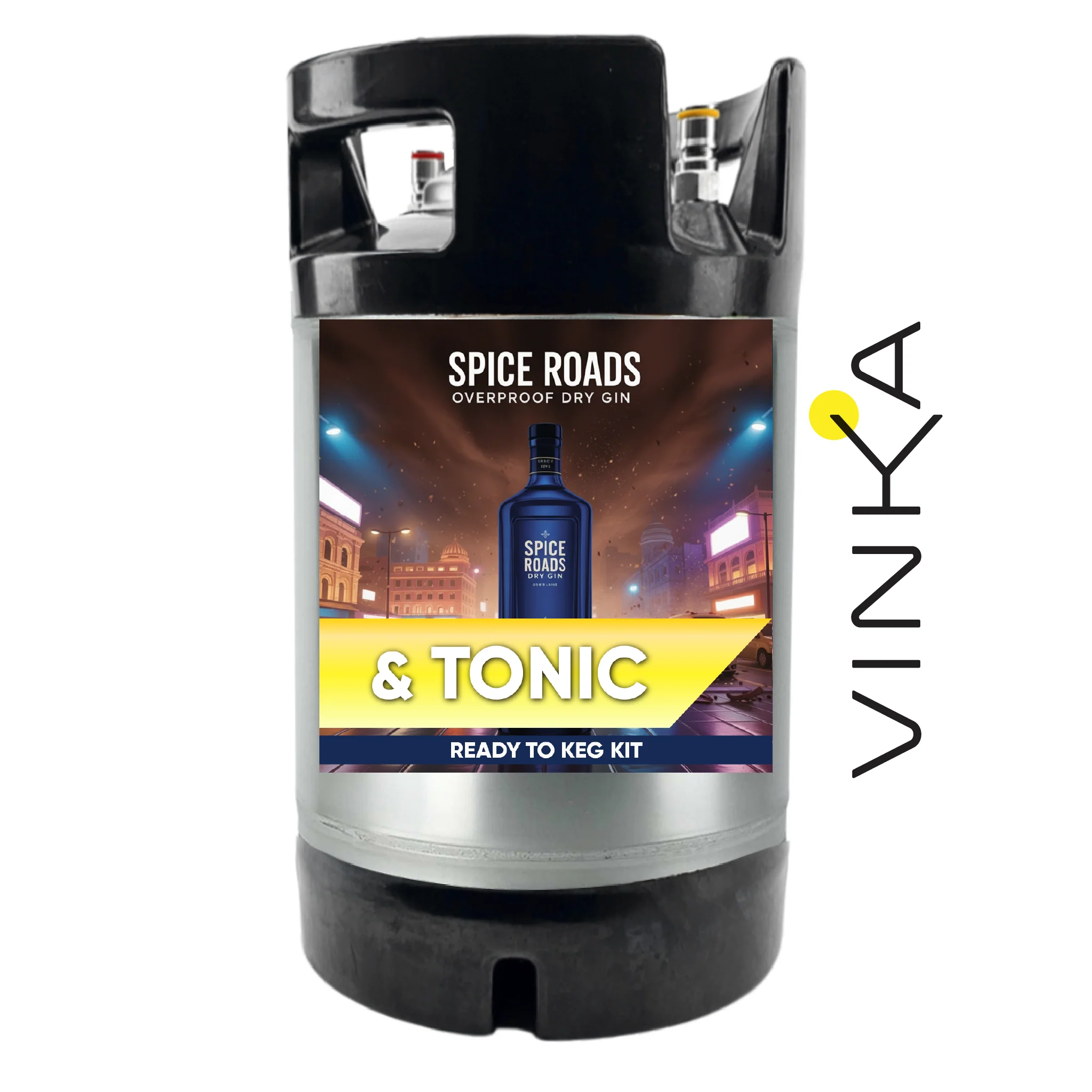 Spice Roads Dry Gin and Tonic - Ready to Keg Kit - Image 6