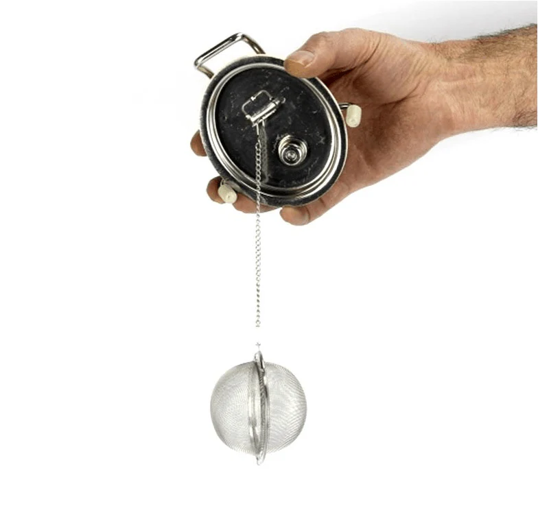 Stainless Hop Bomb - 70mm Diameter with 40cm Chain - Image 2