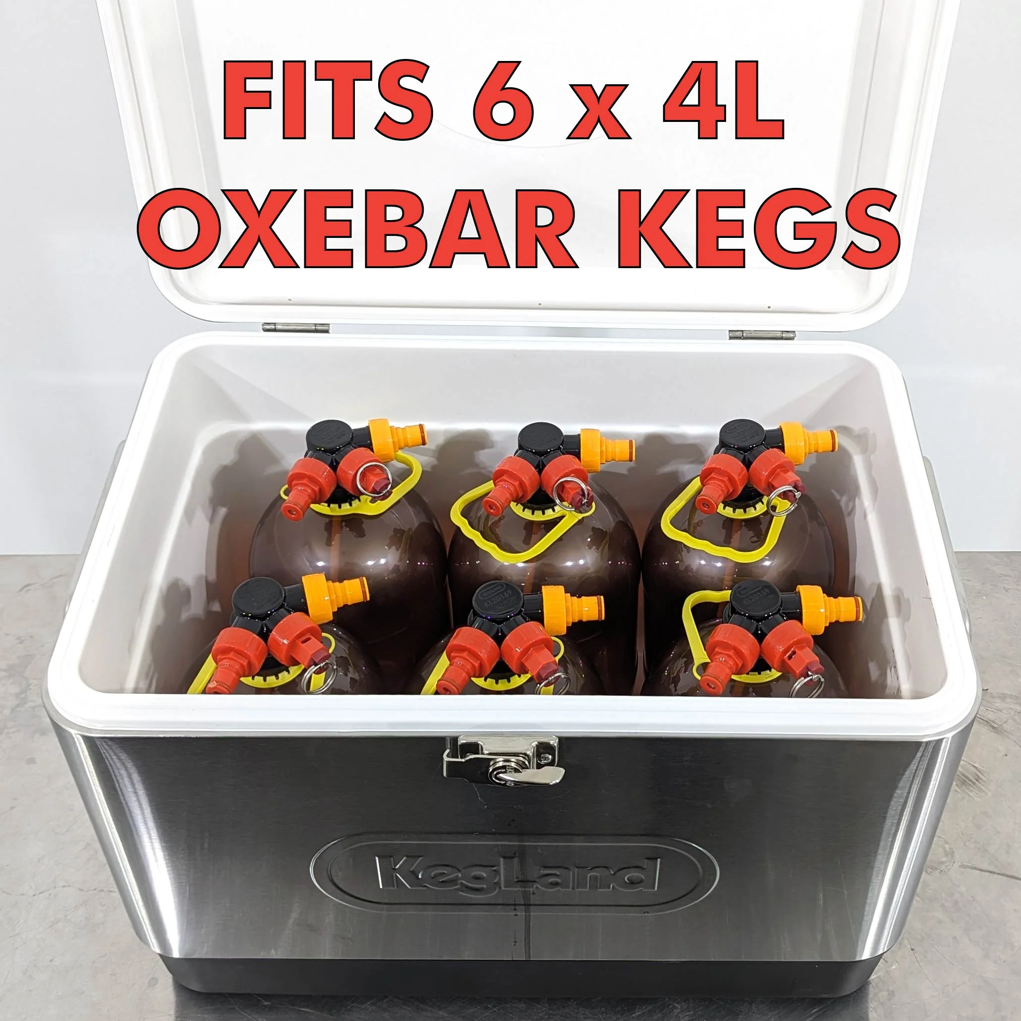Stainless Steel Esky Super Ice Cooler 50L (DIY Jockey Box) - Image 7