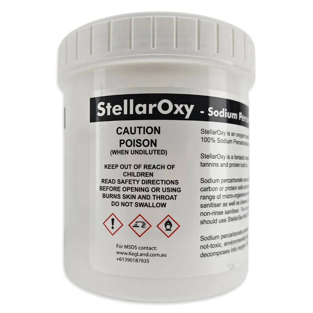 StellarOxy - 1kg Tub - 100% Pure Sodium Percarbonate - Image 2