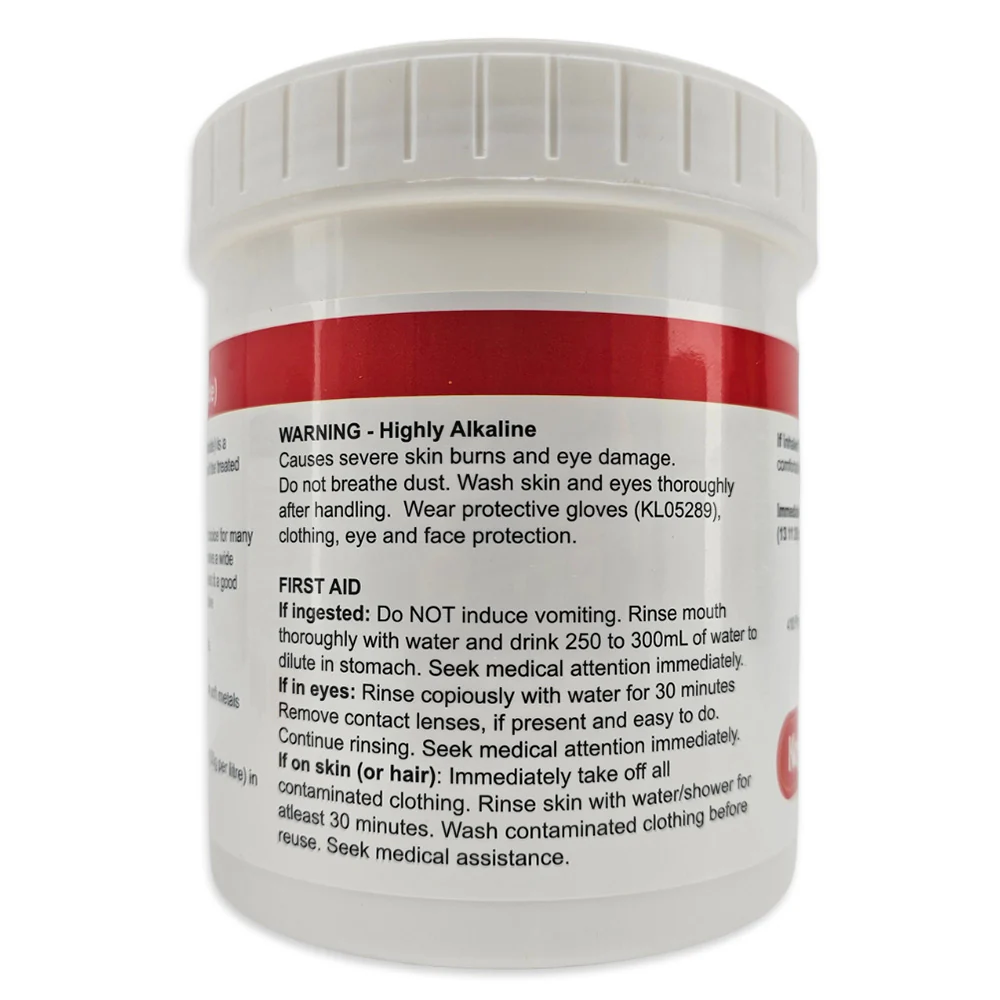 StellarSoda - 1kg Tub - 100% Caustic Soda - Sodium Hydroxide - Image 4