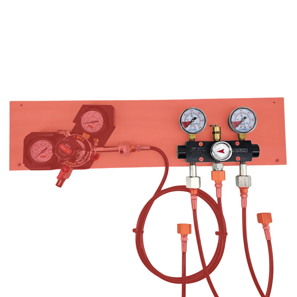 Sterling Infinity Auto Changover Pressure System - Type 30 for CO2 - Image 3