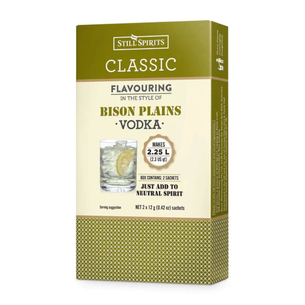 Still Spirits - Top Shelf Select / Classic Bison Plains Vodka Spirit Flavouring - Image 2
