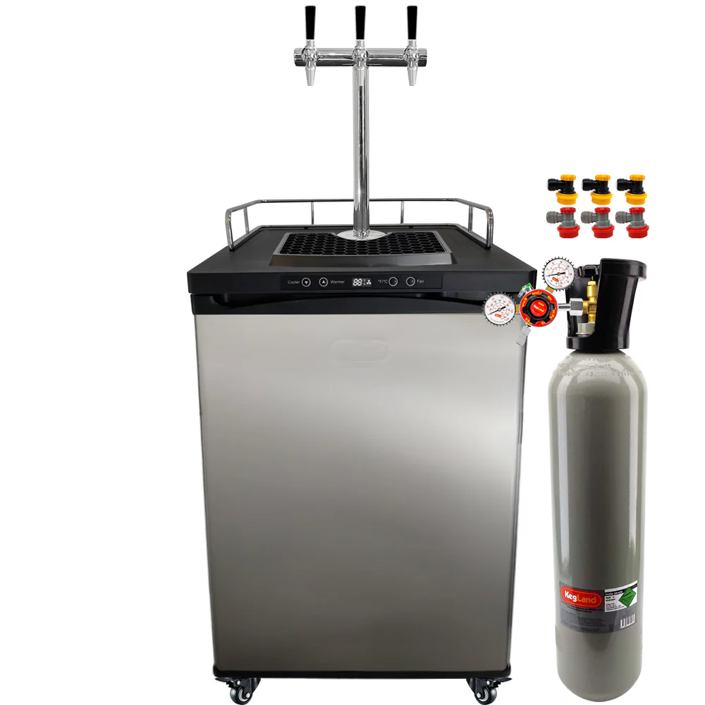 Super Slim T-Bar Kegerator Homebrew Bar Kit - Image 11