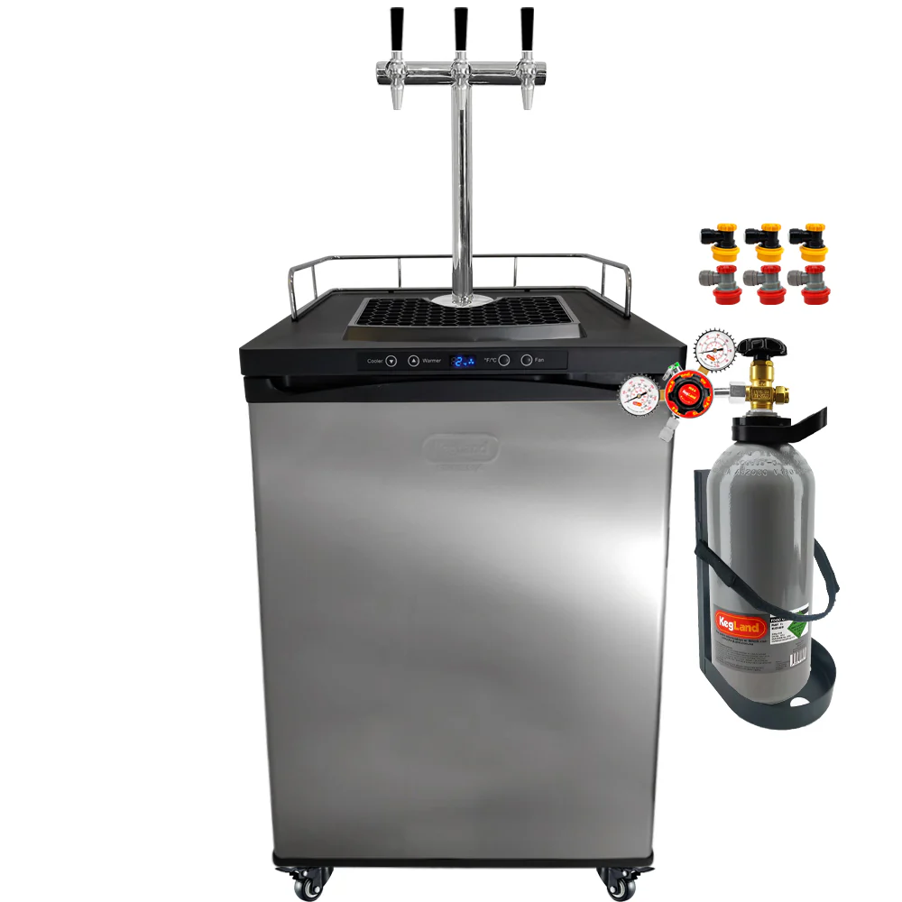 Super Slim T-Bar Kegerator Homebrew Bar Kit - Image 19