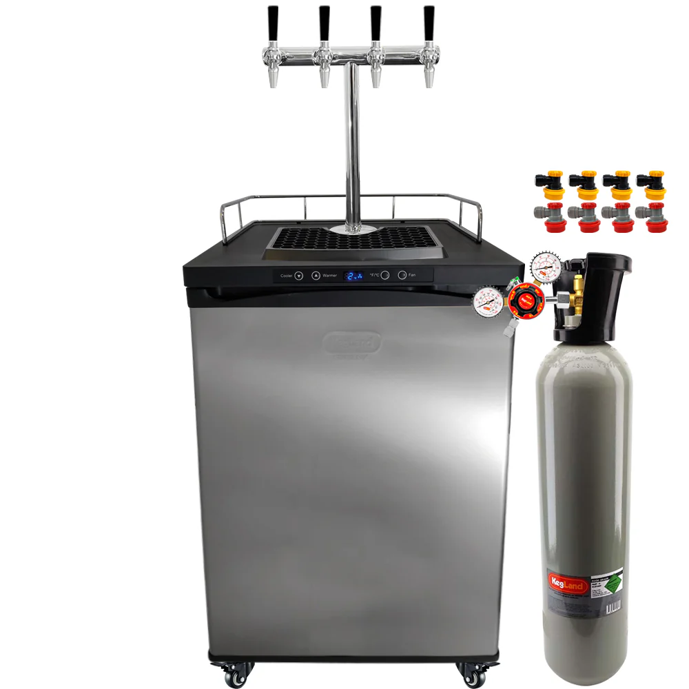 Super Slim T-Bar Kegerator Homebrew Bar Kit - Image 22