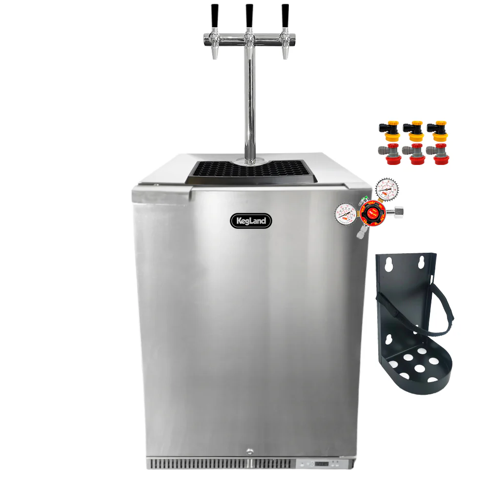 Super Slim T-Bar Kegerator Homebrew Bar Kit - Image 29
