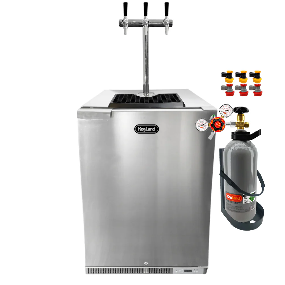 Super Slim T-Bar Kegerator Homebrew Bar Kit - Image 30
