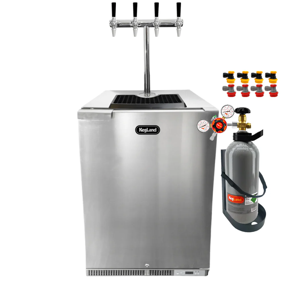 Super Slim T-Bar Kegerator Homebrew Bar Kit - Image 33