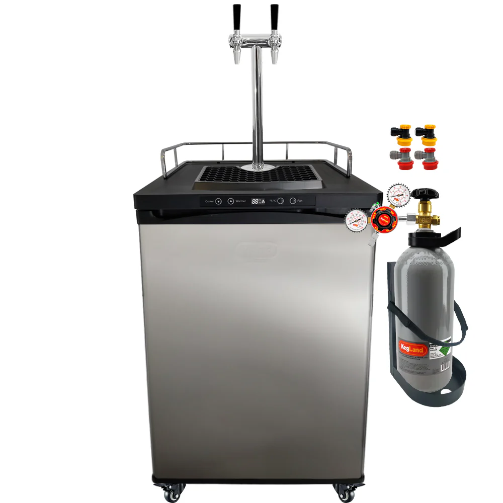 Super Slim T-Bar Kegerator Homebrew Bar Kit - Image 7
