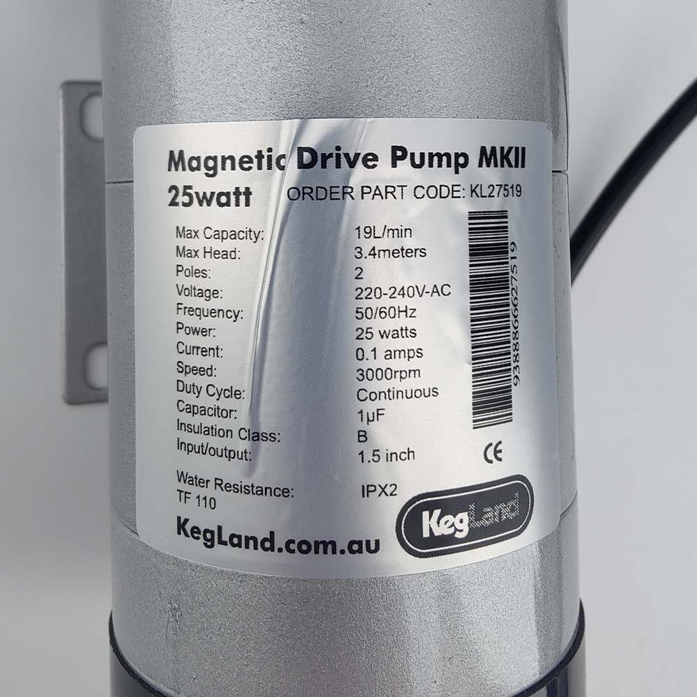 25 Watt TC Breakdown Pump - 3 Inch Head x 1.5 Inch TC In/Out - Image 4