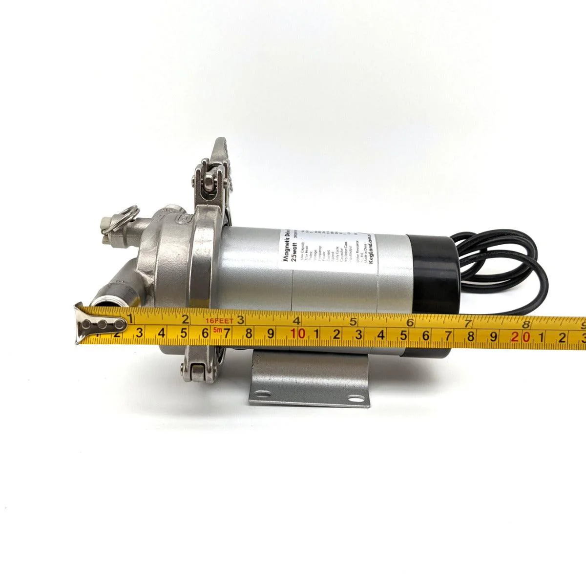 TC Breakdown - 3 Inch TC Stainless Steel Pump - 25w Magnetic Pump - Inline (220-240v) - Image 6