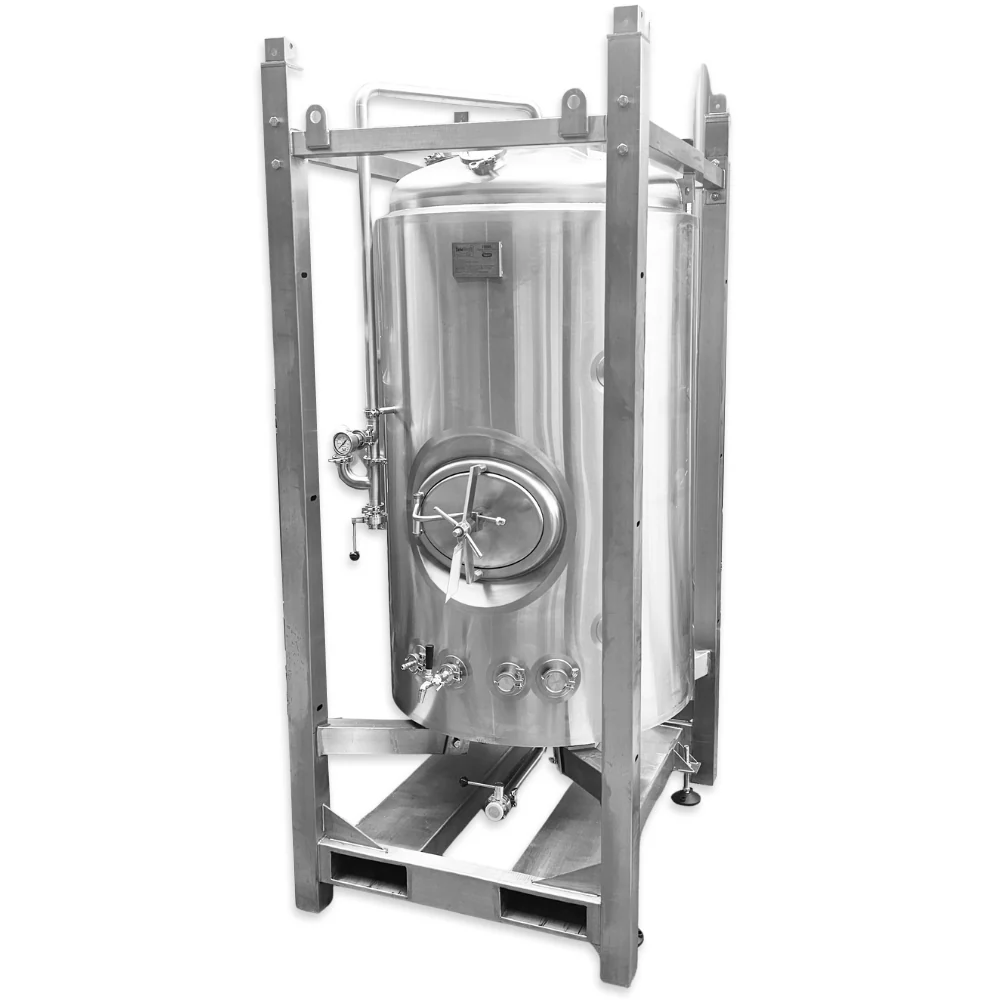 TeleTank 1000L - Jacketed Pressurisable Fermenter/Uni-Tank (150degree) - Image 2