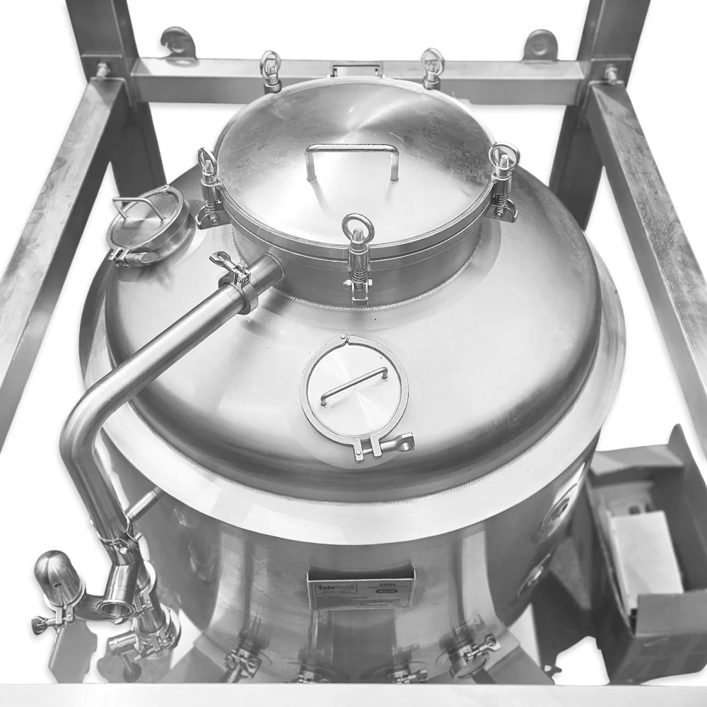 TeleTank 500L - Jacketed Pressurisable Fermenter/Uni-Tank (150degree) - Image 3