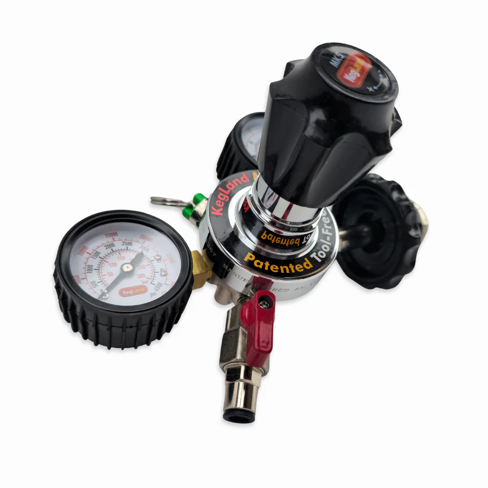 Type 30 - MK5 CO2 Regulator - Tool-Free - Dual Gauge (4.5bar PRV & 65psi Gauge) - Image 5