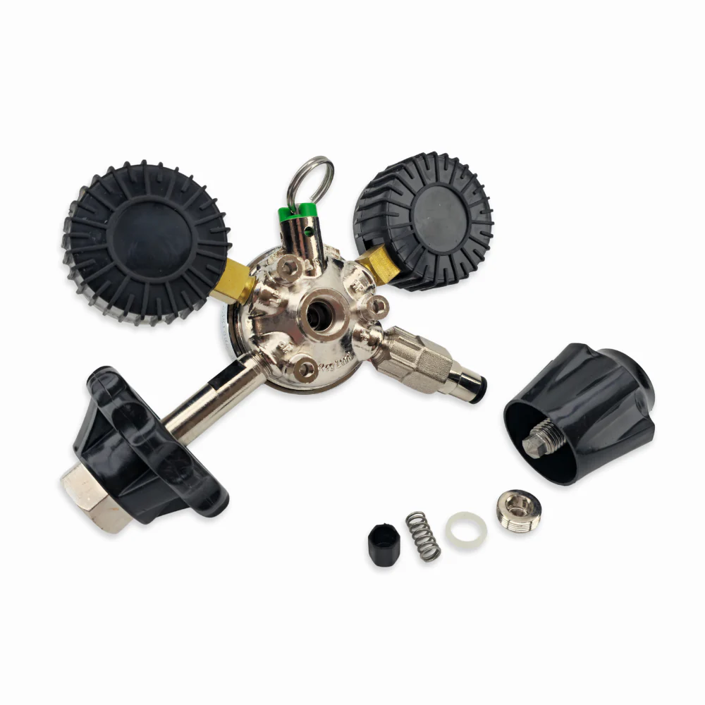 Type 30 - MK5 CO2 Regulator - Tool-Free - Dual Gauge (4.5bar PRV & 65psi Gauge) - Image 7