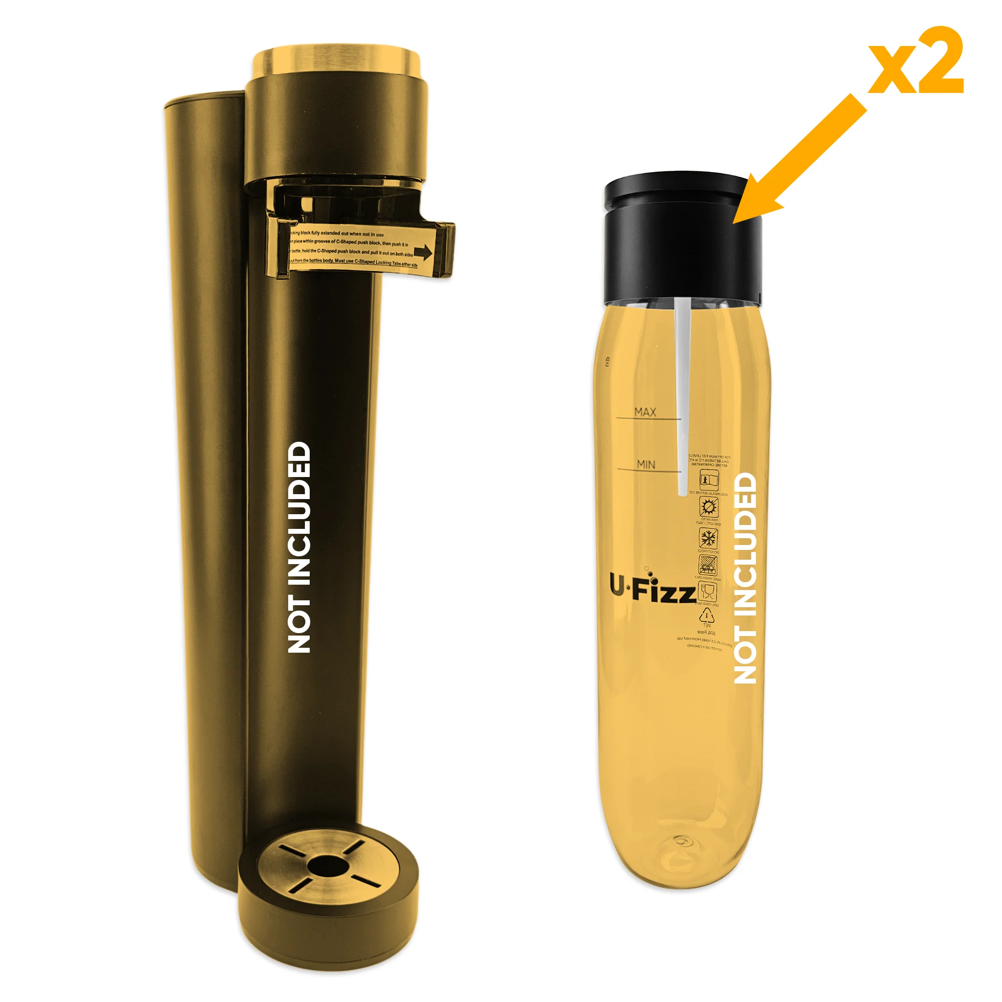 U-Fizz - Spare Infuser Cap x 2 - Image 3