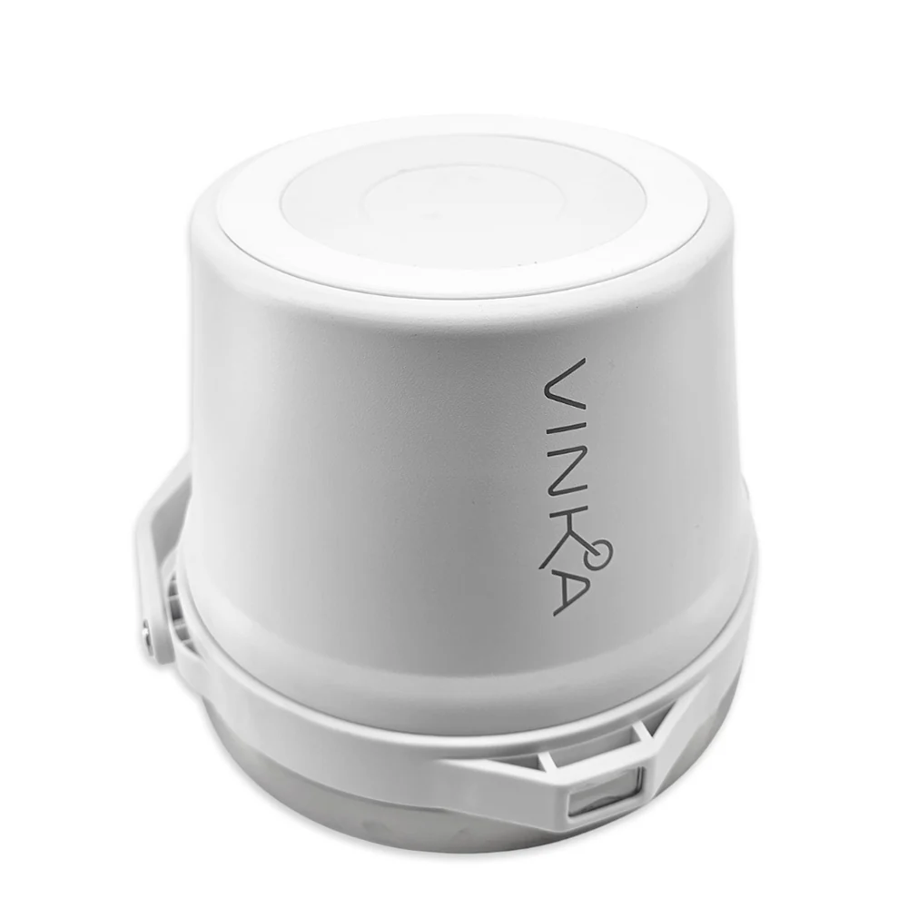 VINKA - Double Walled Vacuum Insulated Ice Bucket (7L) - Matte White - Image 9
