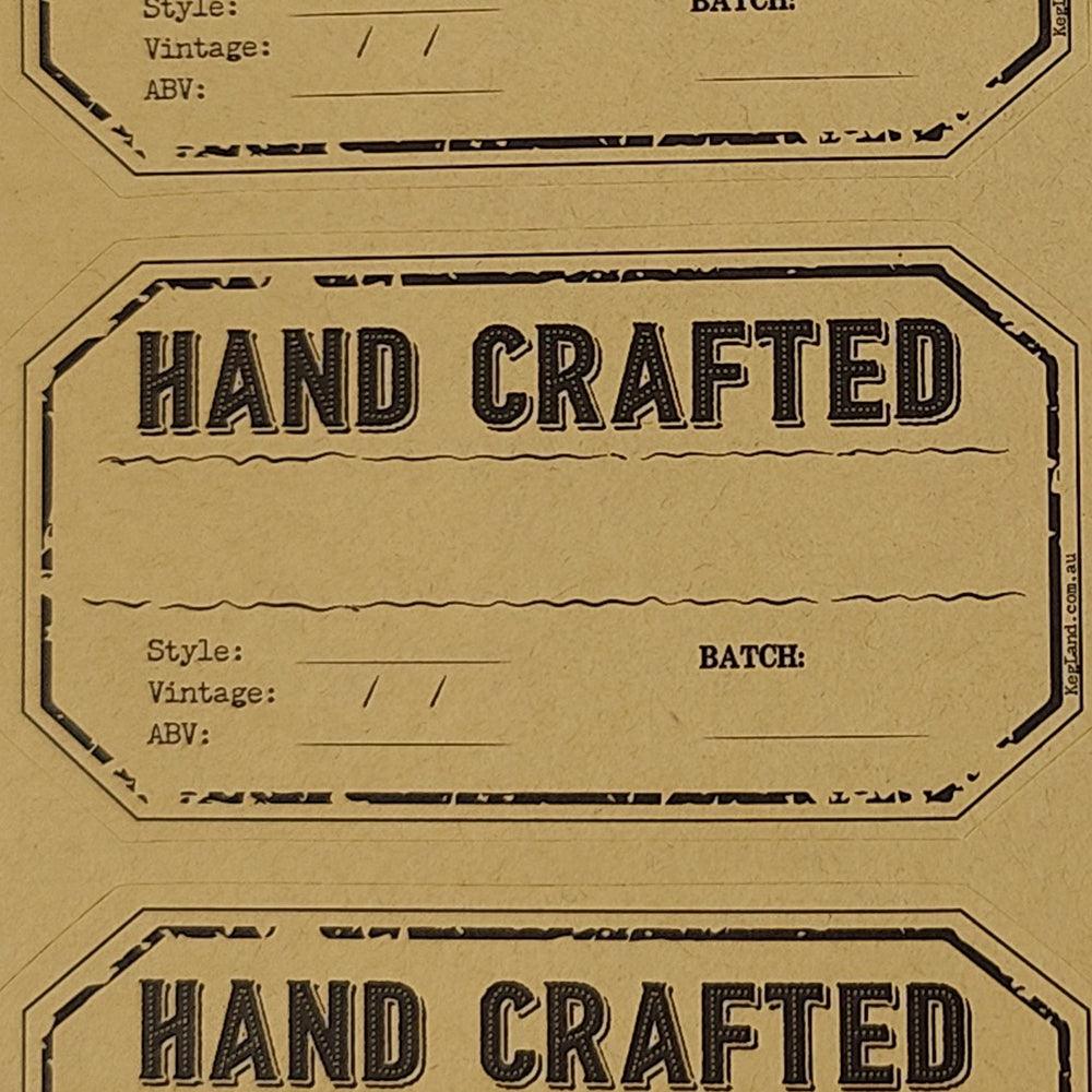 Vintage Craft Labels - A4 Sheet 2x5 - Image 3