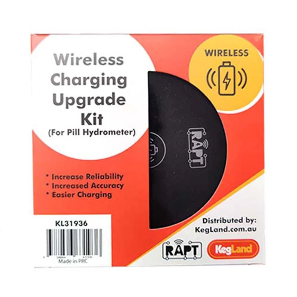 Complete Wireless Charging Kit for RAPT Pill Hydrometer (includes USB Cable+Charging Dock+Wireless Charge Coil+2 Weights) - Image 2