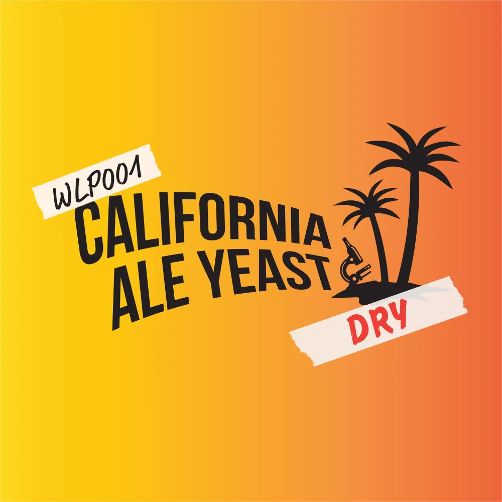 WLPD001 California Ale x 11g Dry Yeast - Image 2