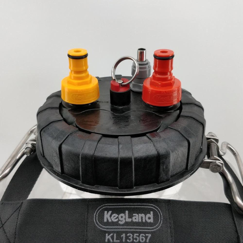 YELLOW Multi Liquid Post Plastic Carbonation Cap - Image 9